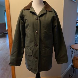 Adirondack Barn Coat, Insulated. Color: Loden